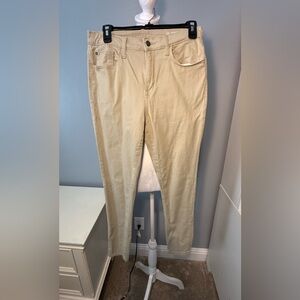 Arizona High Rise Tan skinny Leg Women's Jeans size 11